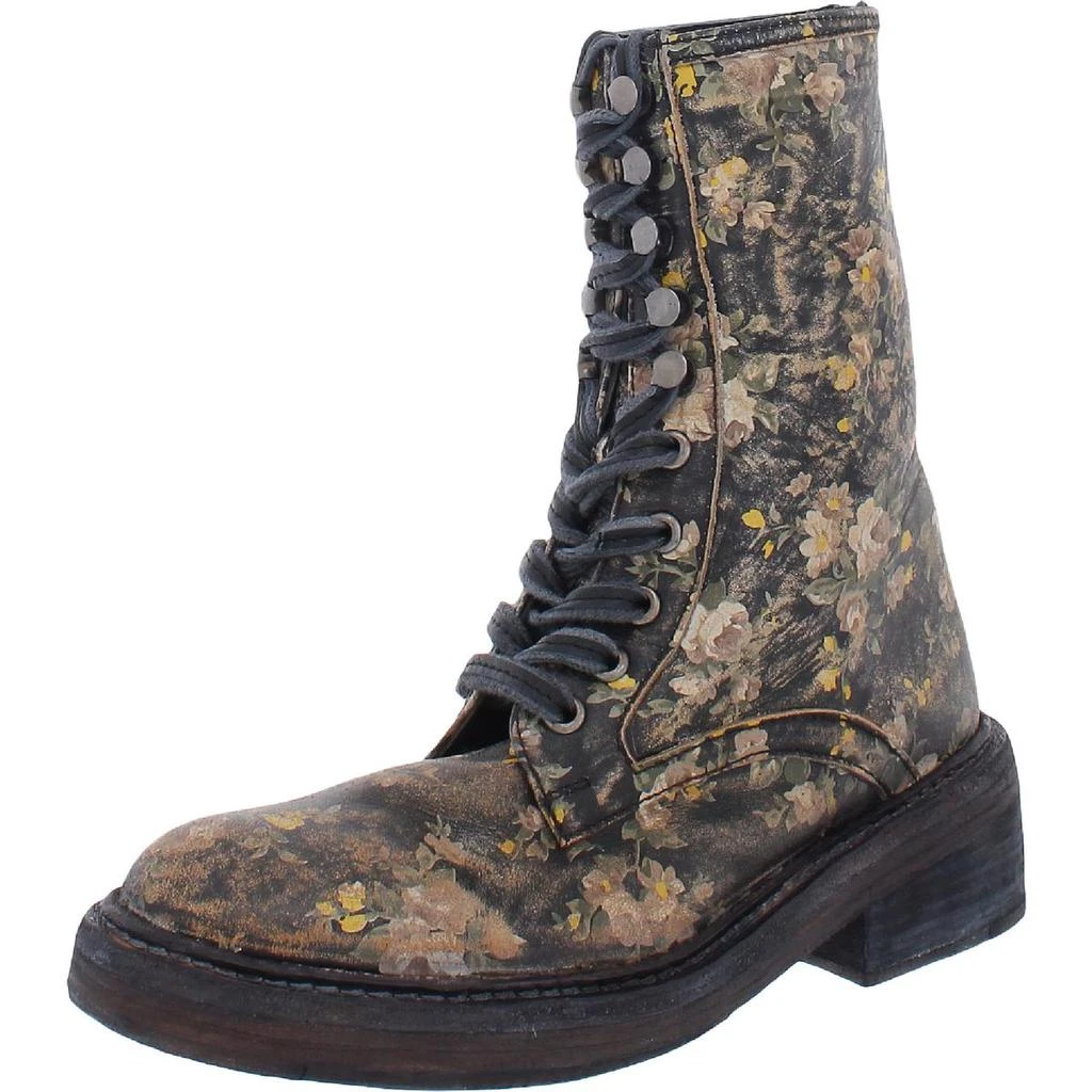商品Free People|Free People Santa Fe Women's Leather Lace-Up Combat Boots,价格¥397,第1张图片