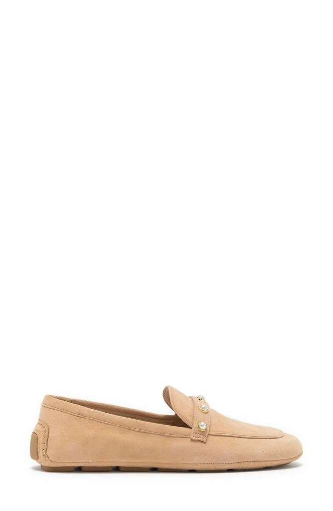 商品Stuart Weitzman|Allpearls Faux Pearl Studded Driving Loafer,价格¥1824,第3张图片详细描述