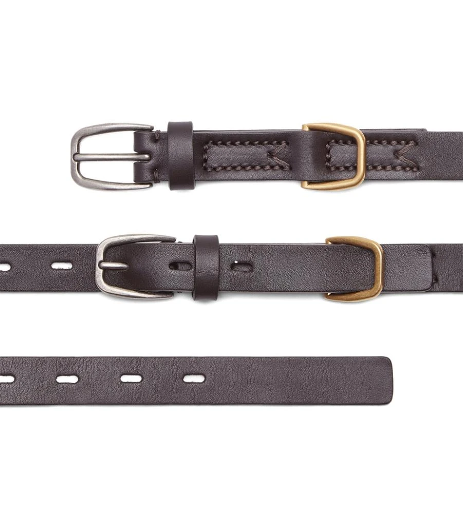 商品Zegna|Leather Slim Belt,价格¥5032,第3张图片详细描述