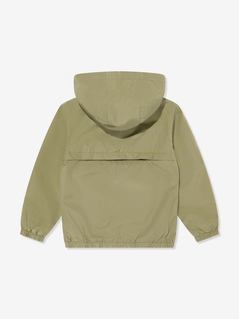 商品Timberland|Timberland Boys Hooded Windbreaker in Green,价格¥424,第2张图片详细描述