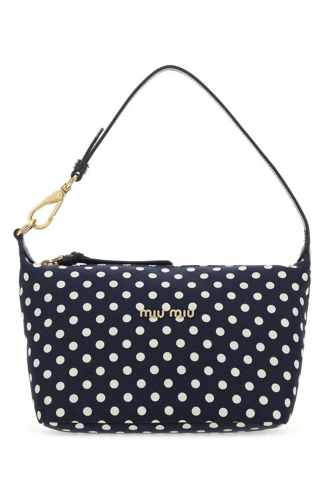 商品Miu Miu|Miu Miu Spirit Polka-Dot Mini Shoulder Bag,价格¥3202,第1张图片