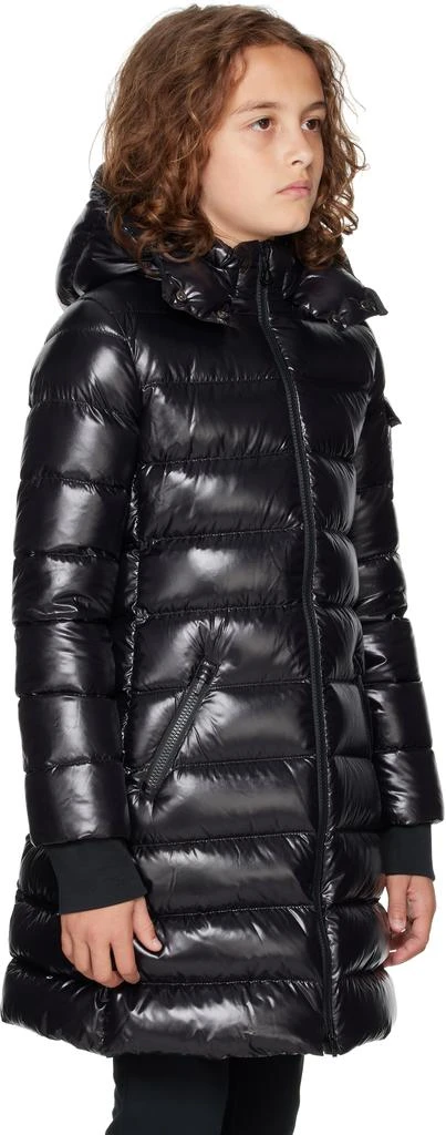 商品Moncler|Big Kids Black Moka Hooded Down Jacket,价格¥7964,第2张图片详细描述
