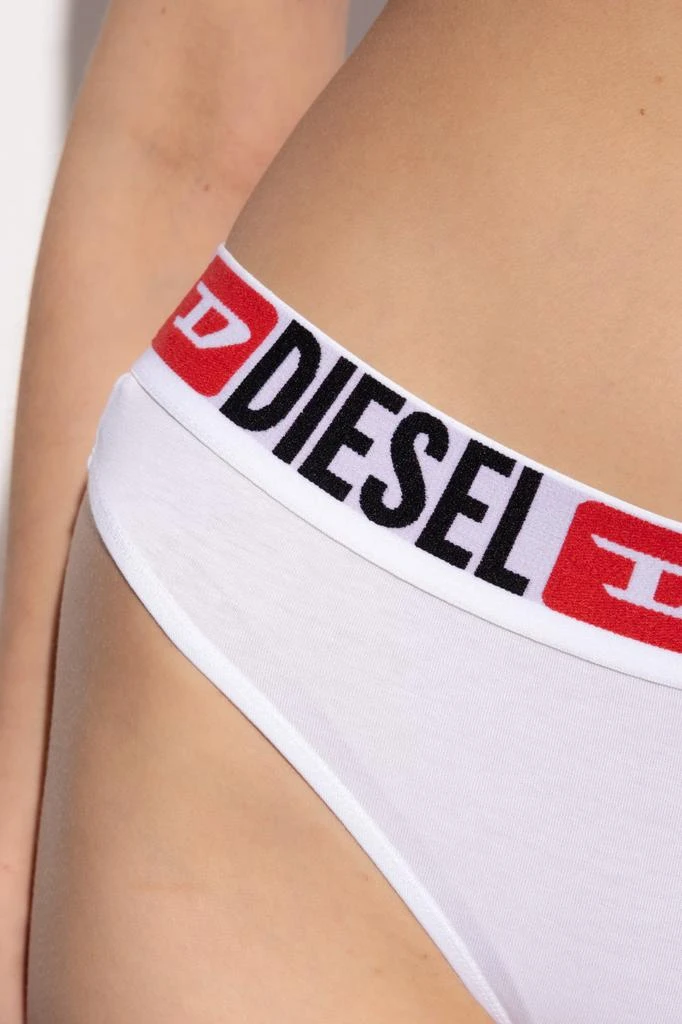 商品Diesel|Diesel Ufst-Stars-Threepack Logo Waistband Thongs,价格¥364,第4张图片详细描述