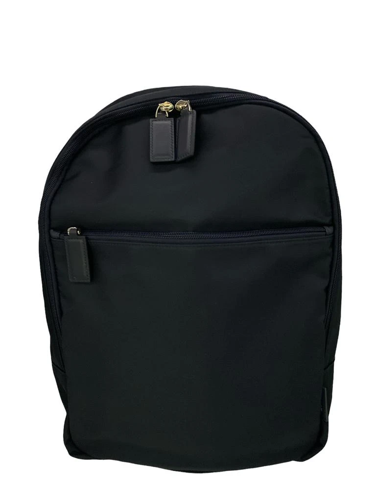 商品Bally|NEW Bally Taff Men's 6216426 Navy Fabric & Leather Backpack MSRP,价格¥1508,第1张图片