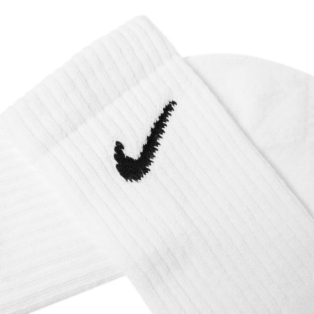 商品NIKE|Nike Cotton Cushion Crew Sock - 3 Pack,价格¥143,第4张图片详细描述