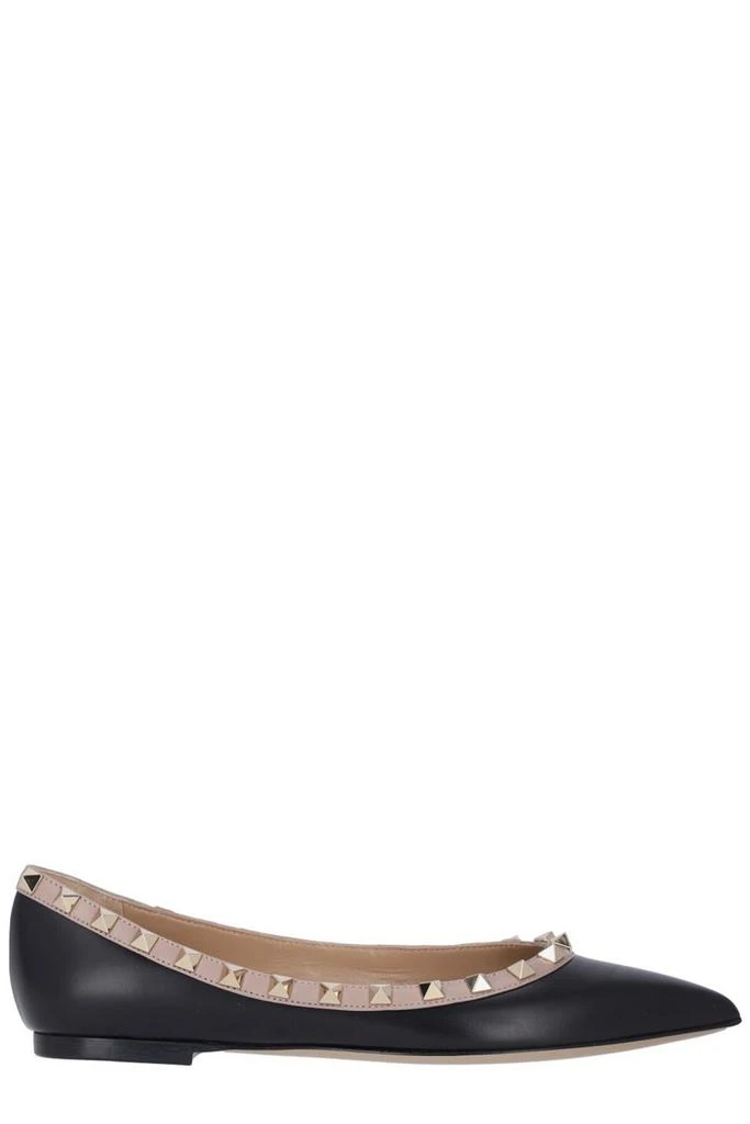商品Valentino|Valentino Garavani Rockstud Slip-On Ballerine Shoes,价格¥4875,第1张图片