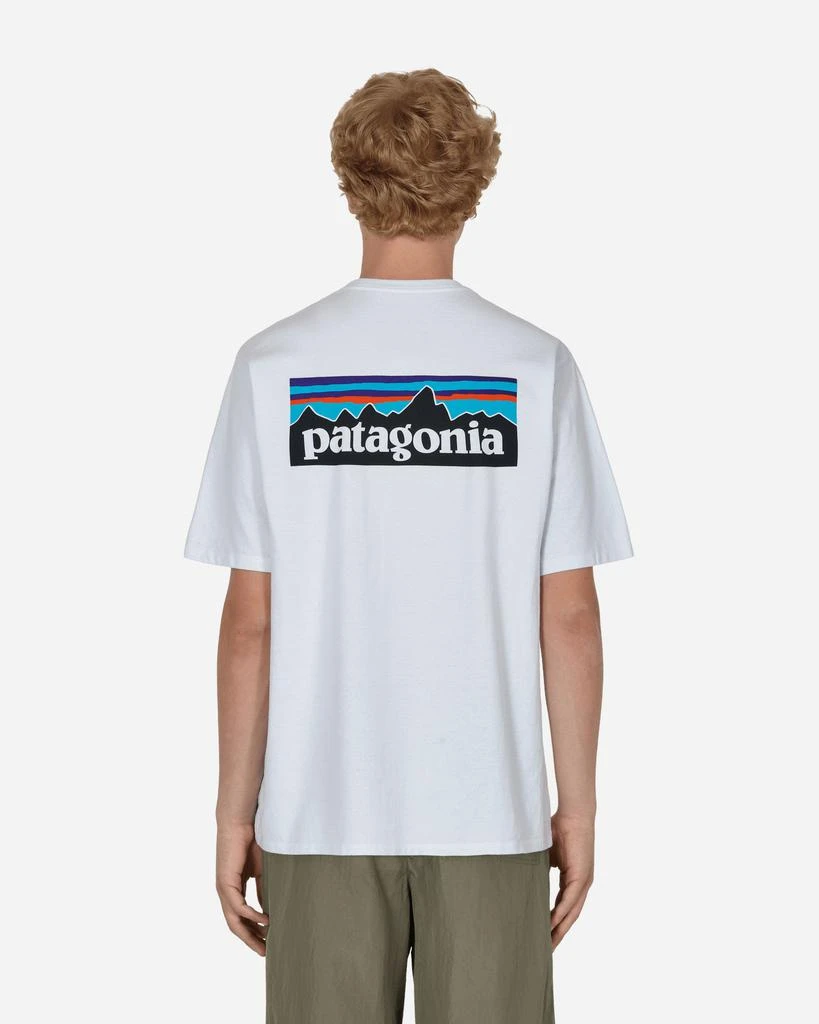 商品Patagonia|P-6 Logo Responsibili T-Shirt White,价格¥335,第3张图片详细描述