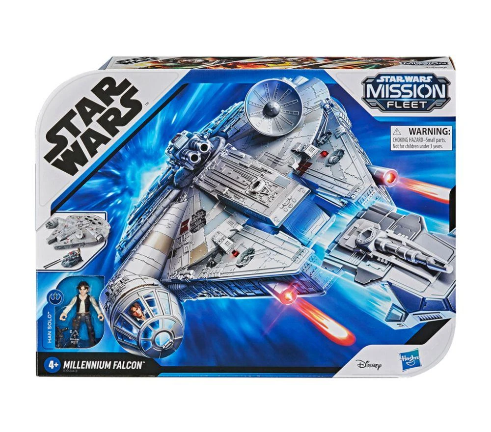 商品Star Wars|Mission Fleet Han Solo And Millennium Falcon Figures,价格¥449,第1张图片