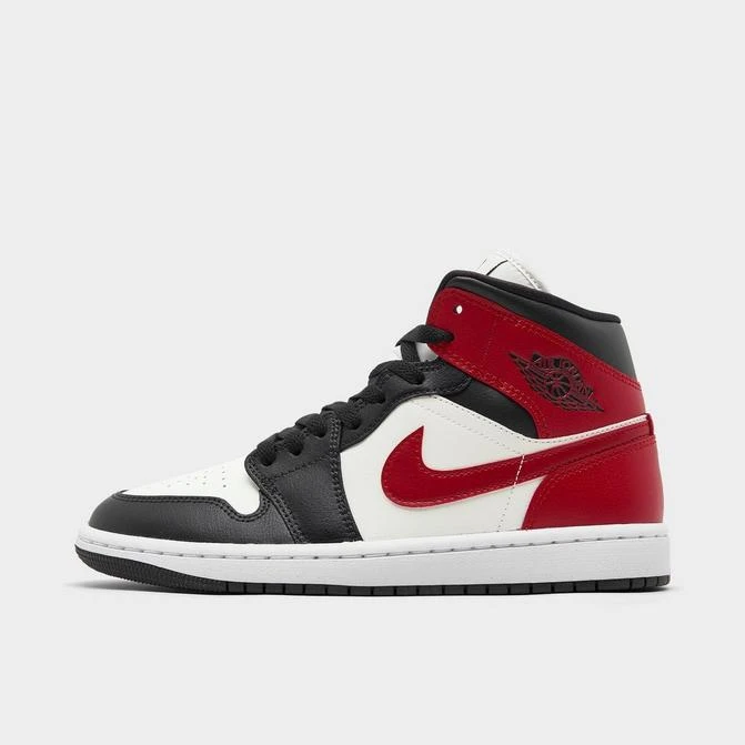 商品Jordan|Women's Air Jordan Retro 1 Mid Casual Shoes,价格¥484,第1张图片