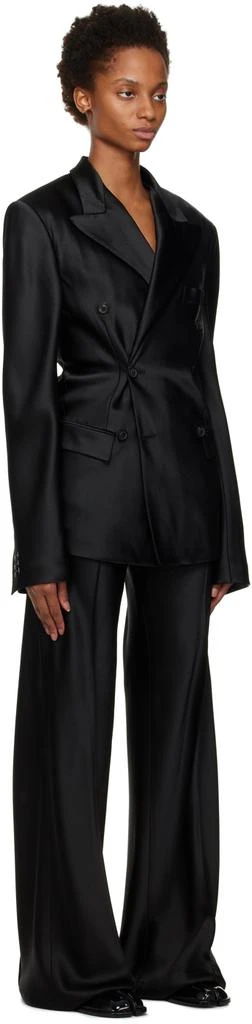 商品MAISON MARGIELA|Black Double-Breasted Suit Set,价格¥10765,第2张图片详细描述