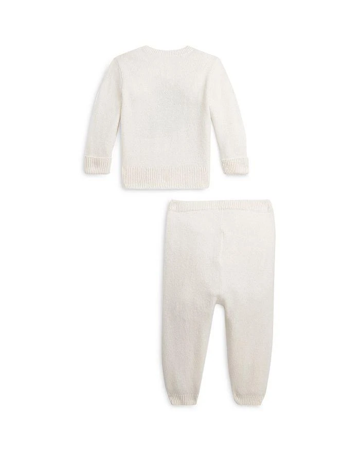 商品Ralph Lauren|Girls' Polo Bear Sweater & Pants Set - Baby,价格¥1116,第2张图片详细描述