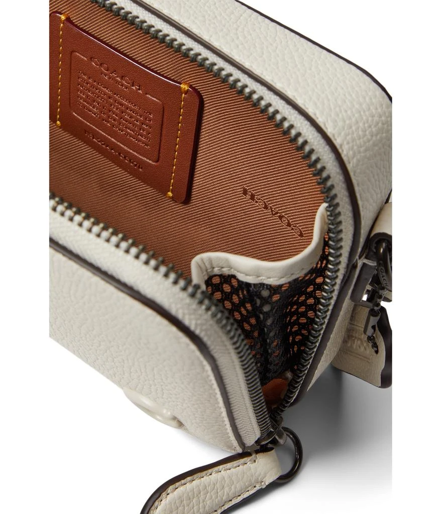 商品Coach|Charter Slim Crossbody in Pebble Leather with Sculpted C Hardware Branding,价格¥1702,第3张图片详细描述