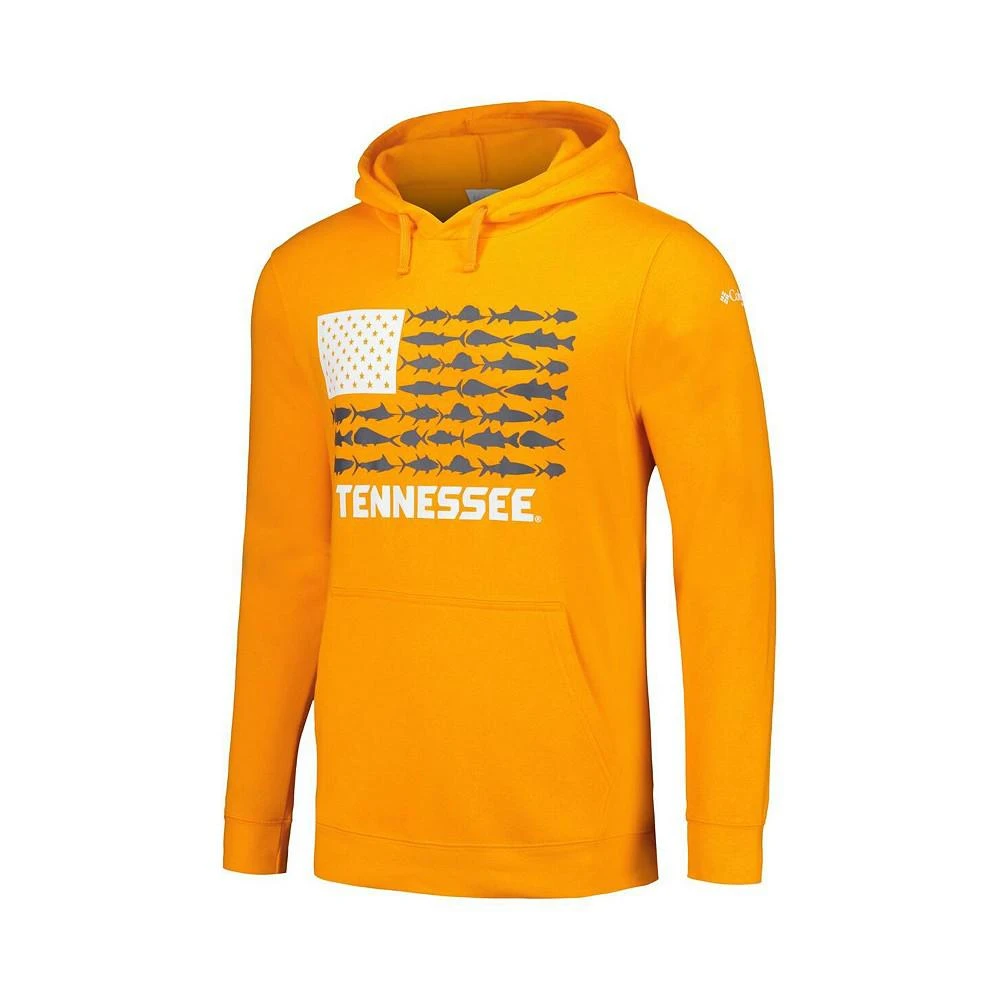 商品Columbia|Men's Tennessee Orange Tennessee Volunteers PFG Fish Flag II Pullover Hoodie,价格¥524,第2张图片详细描述