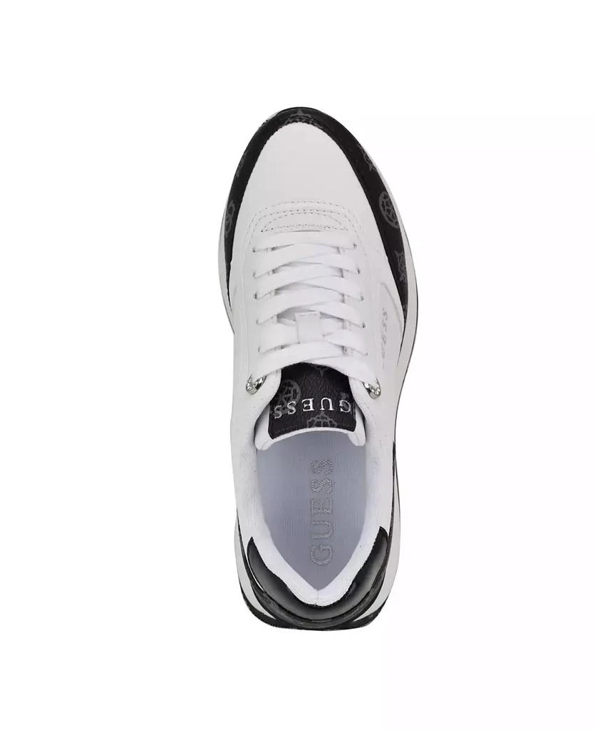 商品GUESS|Women's Camrio Casual Double Platform Lace Up Sneakers,价格¥306,第4张图片详细描述
