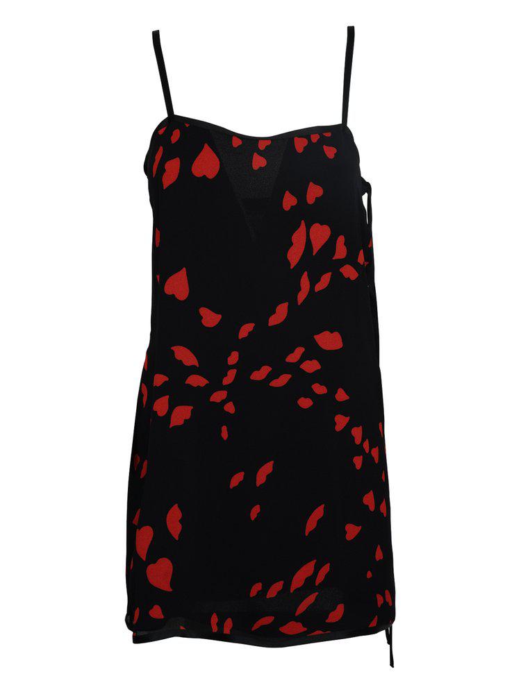 Saint Laurent All-Over Printed Sleeveless Dress商品第1张图片规格展示