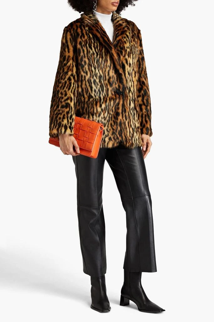 商品STAND STUDIO|Leopard-print faux fur jacket,价格¥1402,第2张图片详细描述