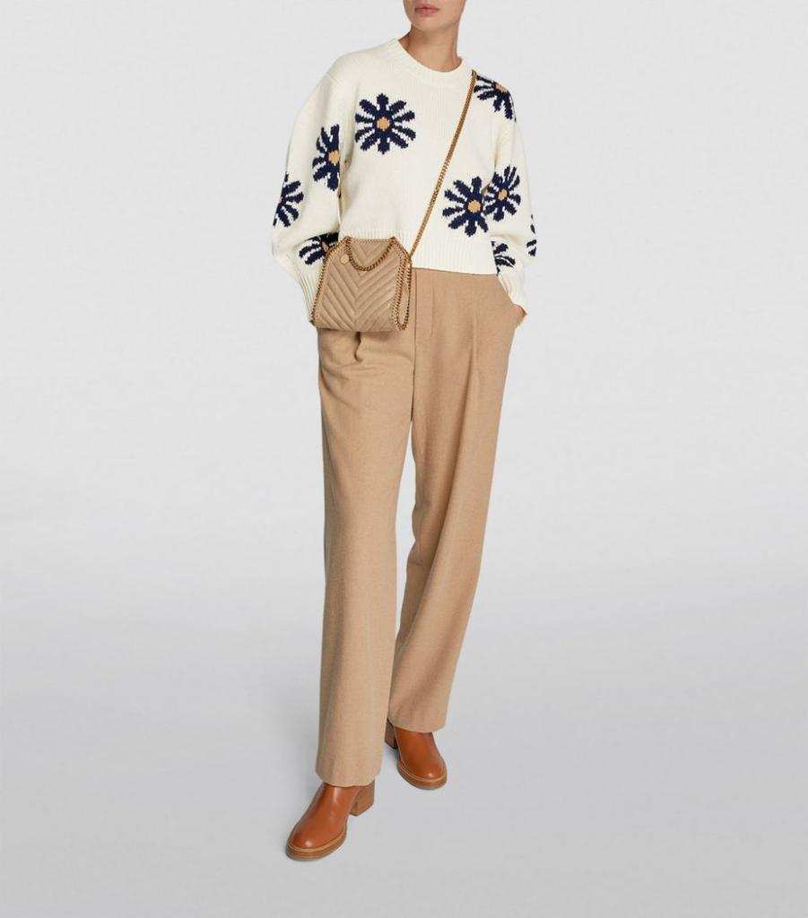 商品Sandro|Floral Knit Sweater,价格¥2829,第4张图片详细描述