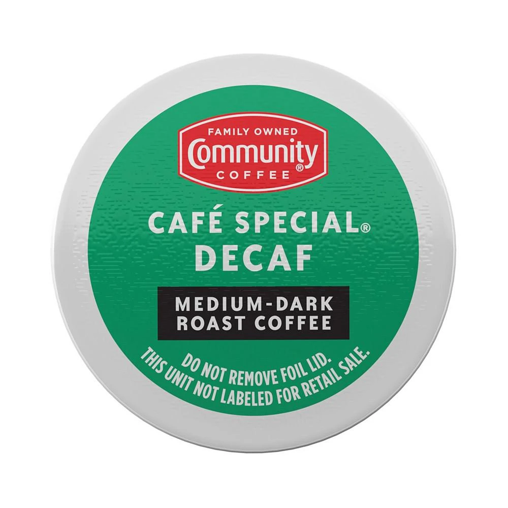 商品Community Coffee|Café Special Decaf Medium-Dark Roast Single Serve Pods, Keurig K-Cup Brewer Compatible, 72 Ct,价格¥561,第3张图片详细描述