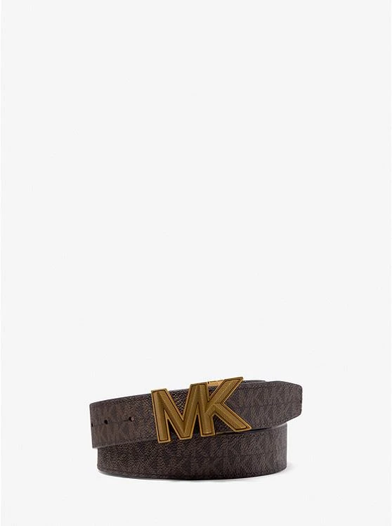 商品Michael Kors|Reversible Logo and Leather Belt,价格¥743,第1张图片