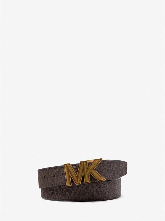 商品Michael Kors|Reversible Logo and Leather Belt,价格¥729,第1张图片