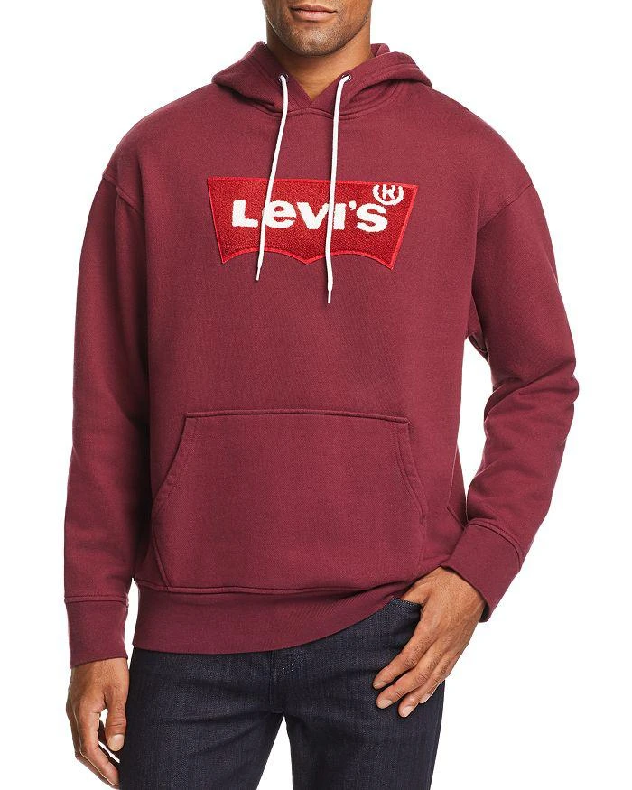 商品Levi's|Logo-Print Hooded Sweatshirt - 100% Exclusive,价格¥177,第1张图片