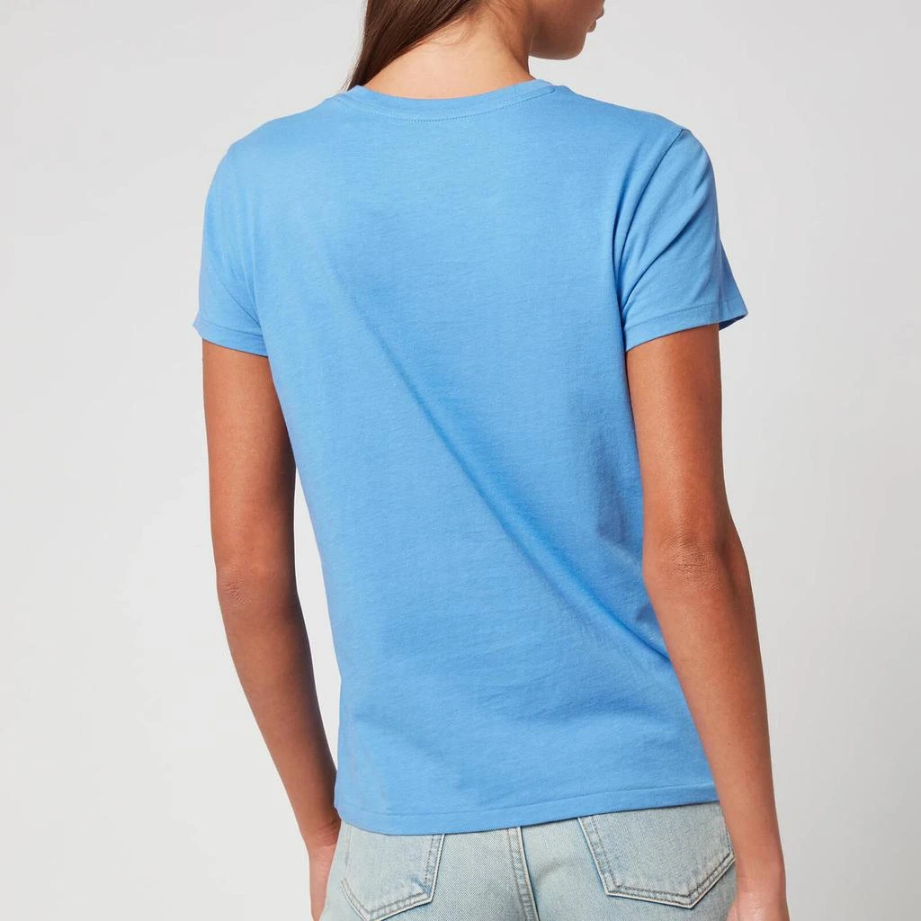 商品Ralph Lauren|Polo Ralph Lauren Women's Ski Short Sleeve-T-Shirt - Summer Blue,价格¥298,第2张图片详细描述