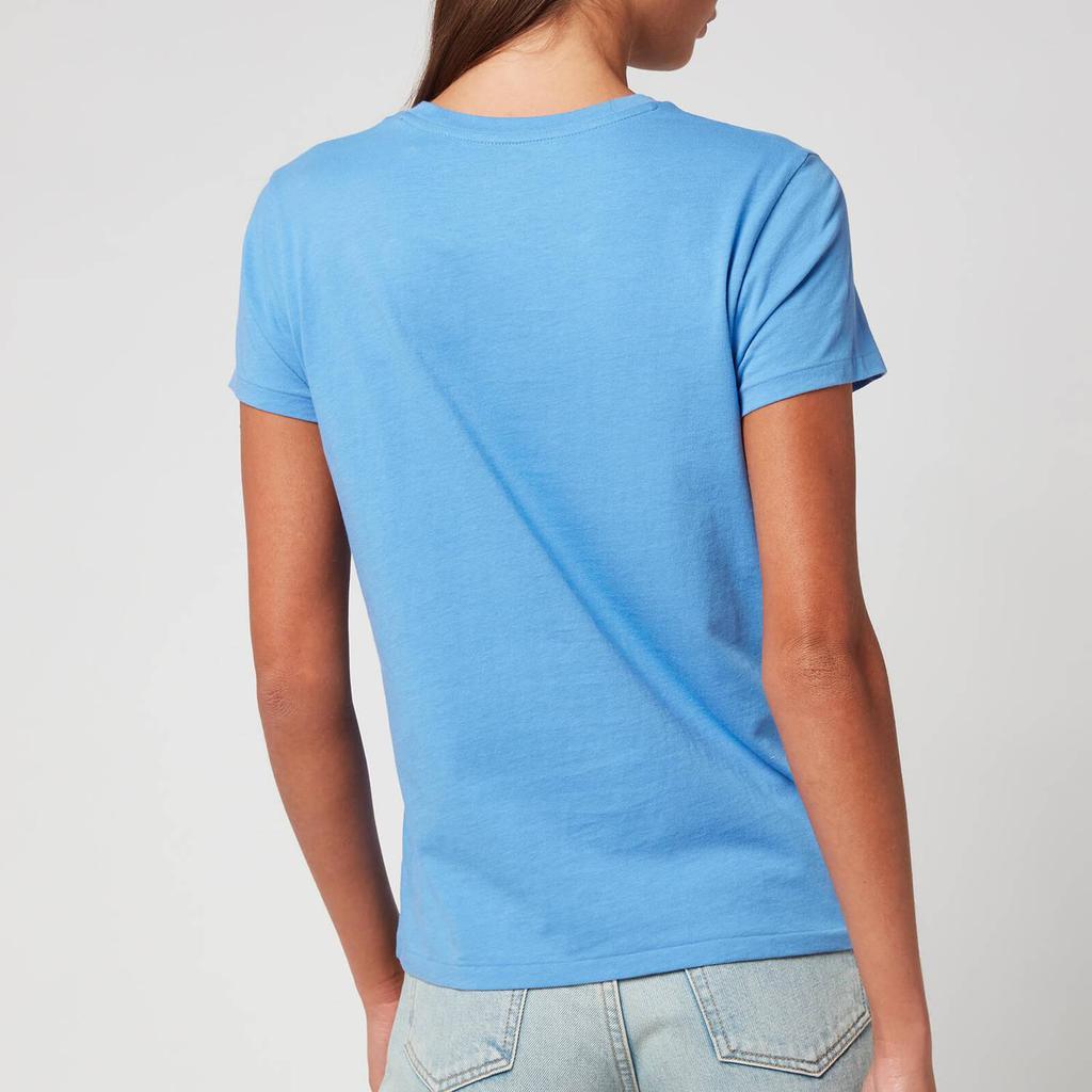 商品Ralph Lauren|Polo Ralph Lauren Women's Ski Short Sleeve-T-Shirt - Summer Blue,价格¥205,第4张图片详细描述
