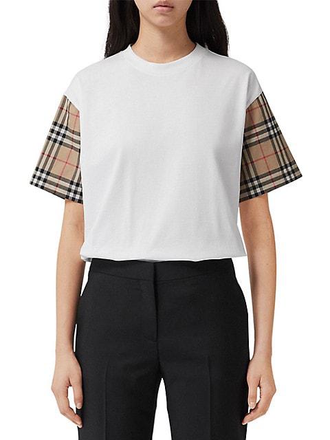 Carrick Check Sleeve T-Shirt商品第3张图片规格展示