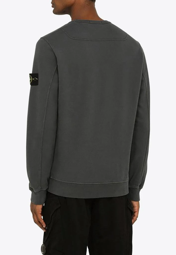 商品Stone Island|Logo-Patch Pullover Sweatshirt,价格¥2834,第3张图片详细描述