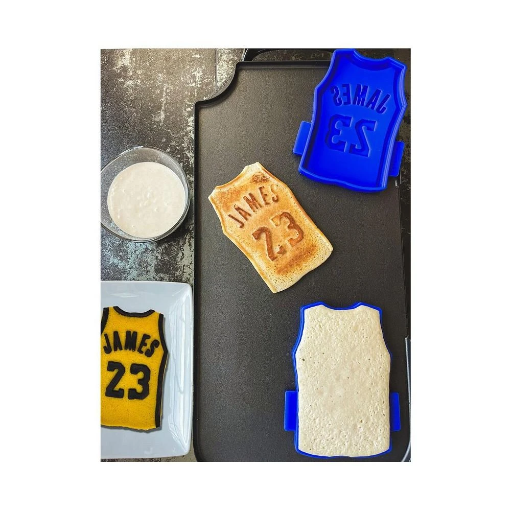 商品ZaveryCakes|LeBron James Los Angeles Lakers Player Jersey Name and Number Pancake Mold,价格¥112,第2张图片详细描述