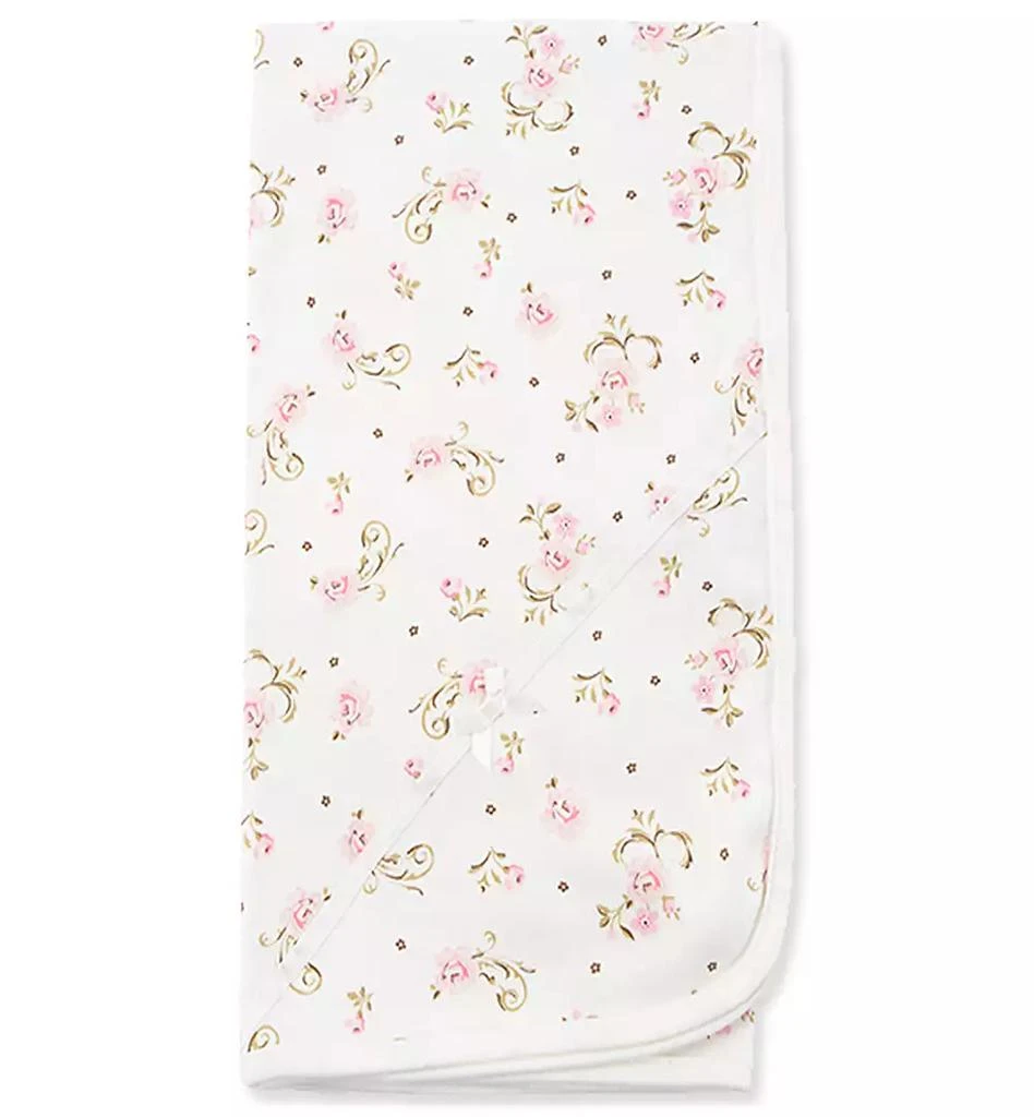 商品Little Me|Baby Girls Sweet Vintage Rose Print Blanket,价格¥96,第4张图片详细描述