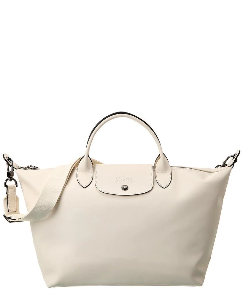 商品Longchamp|Longchamp Le Pliage X-Large Leather Bag,价格¥4097,第1张图片