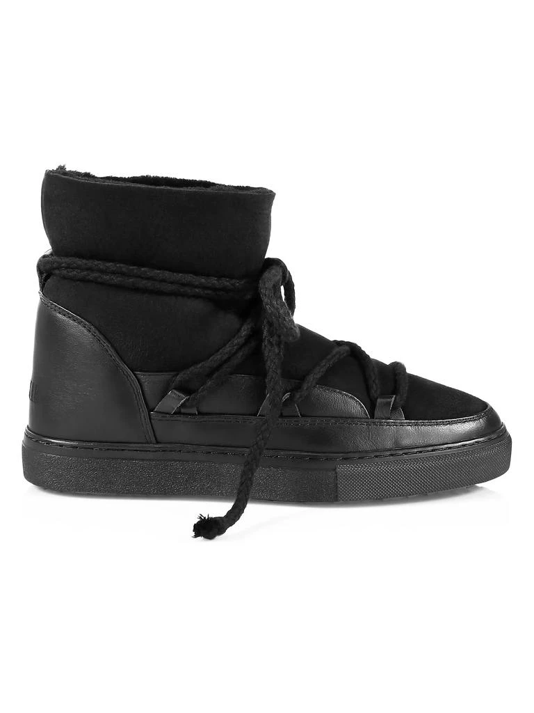 商品INUIKII|Classic Leather Sneaker Boots,价格¥649,第1张图片