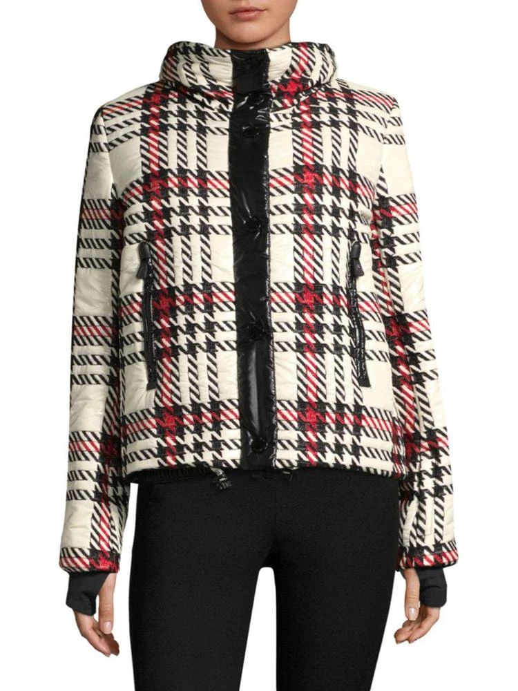 商品Moncler|Flaine Glen Plaid Jacket,价格¥14725,第1张图片