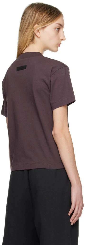 商品Essentials|2023春季新款 女款紫色圆领 T 恤,价格¥215,第3张图片详细描述