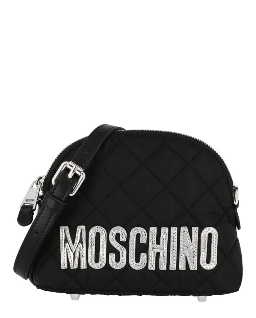 商品Moschino|Quilted Logo Shoulder Bag,价格¥2360,第1张图片