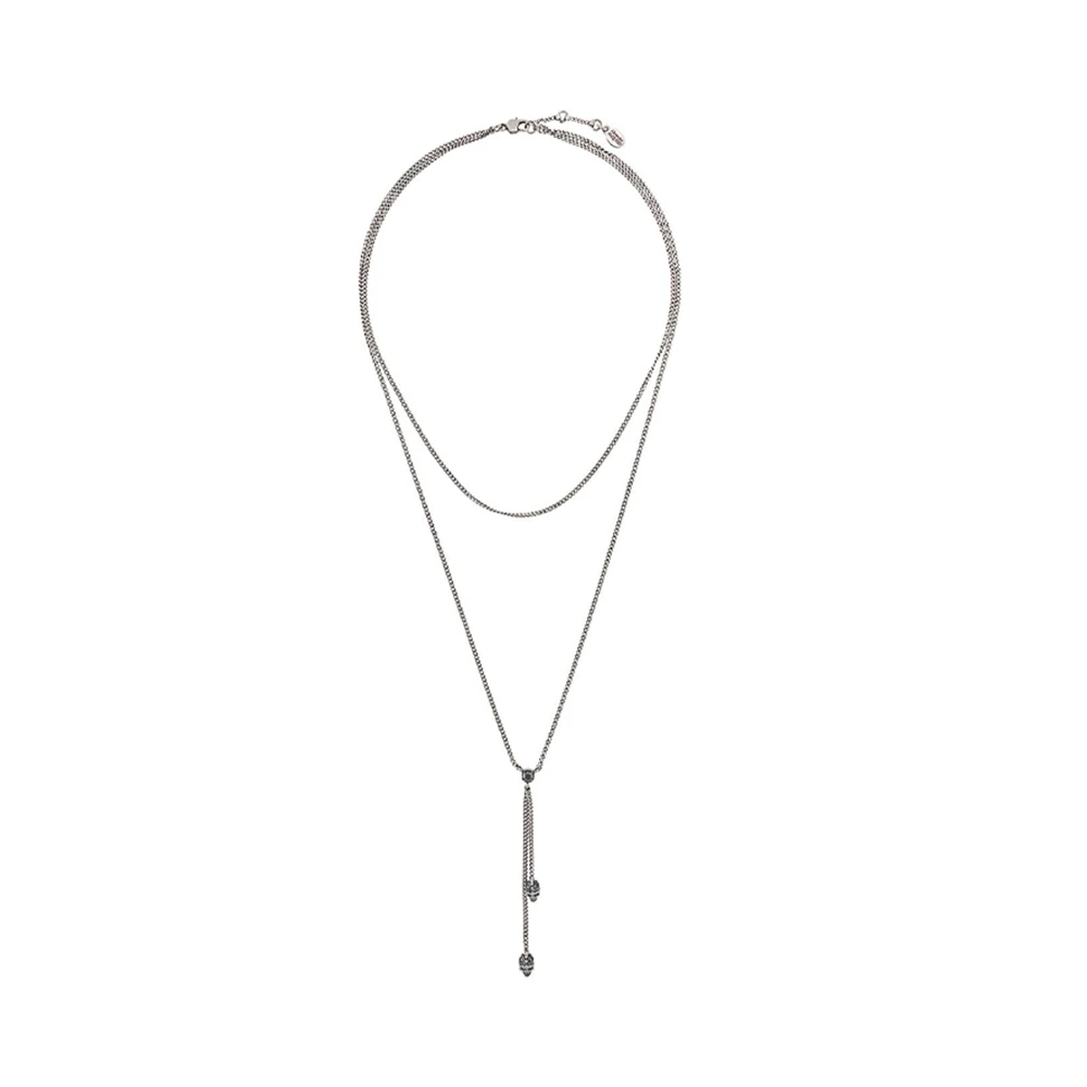 ALEXANDER MCQUEEN 亚历山大·麦昆 女士银色项链 550502-J160Y-1177 商品