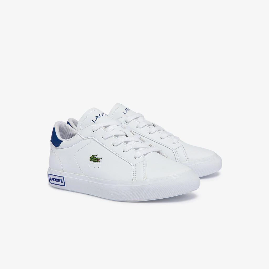 商品Lacoste|White Heel Logo Trainers,价格¥428,第1张图片