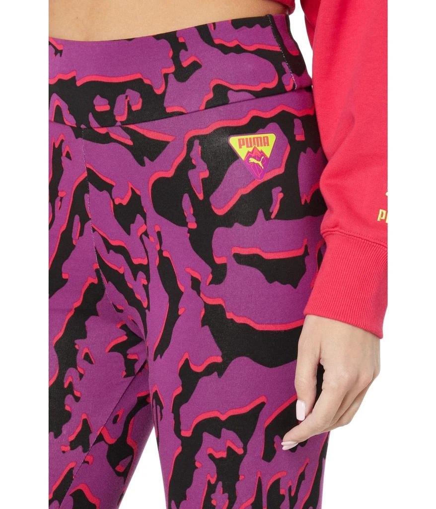 商品Puma|Ski Club All Over Print Leggings,价格¥235,第3张图片详细描述