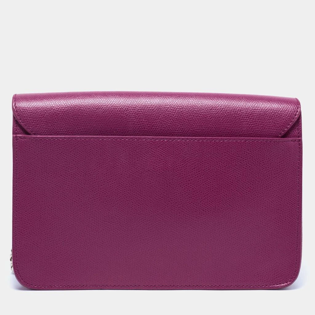 商品[二手商品] Furla|Furla Fuchsia Leather Metropolis Shoulder Bag,价格¥1036,第4张图片详细描述