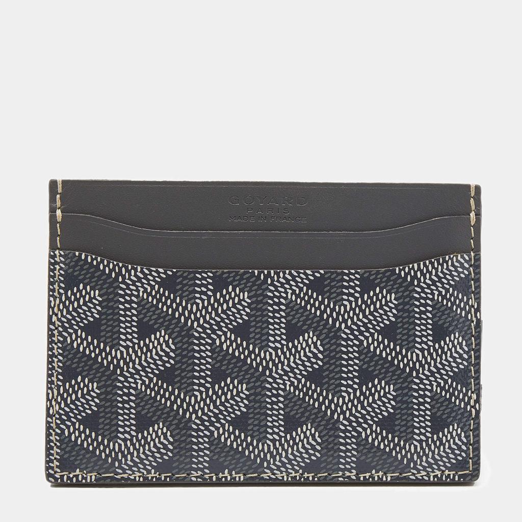 Goyard Grey Goyardine Coated Canvas and Leather Saint Sulpice Card Holder商品第1张图片规格展示