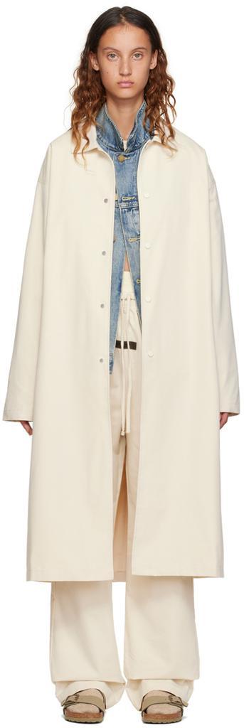 商品Essentials|Off-White Long Coat,价格¥1825,第1张图片