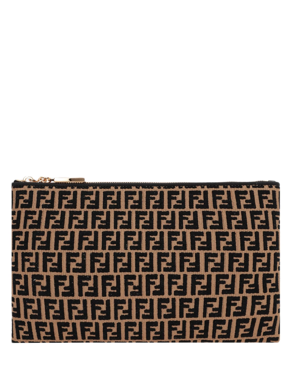 商品【商品预售7天】 Fendi|Fendi 女士手拿包 8N0149AQ1PF0VPJ 浅棕色,价格¥4599,第1张图片