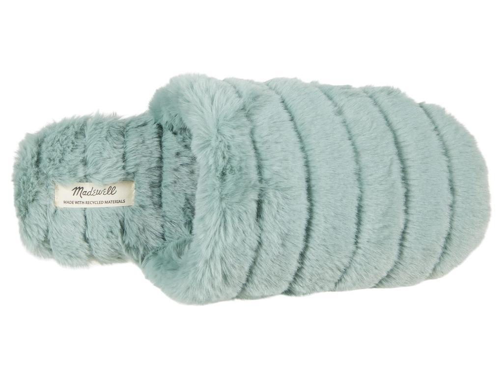 商品Madewell|Quilted Scuff Slippers in Recycled Faux Fur,价格¥214,第4张图片详细描述