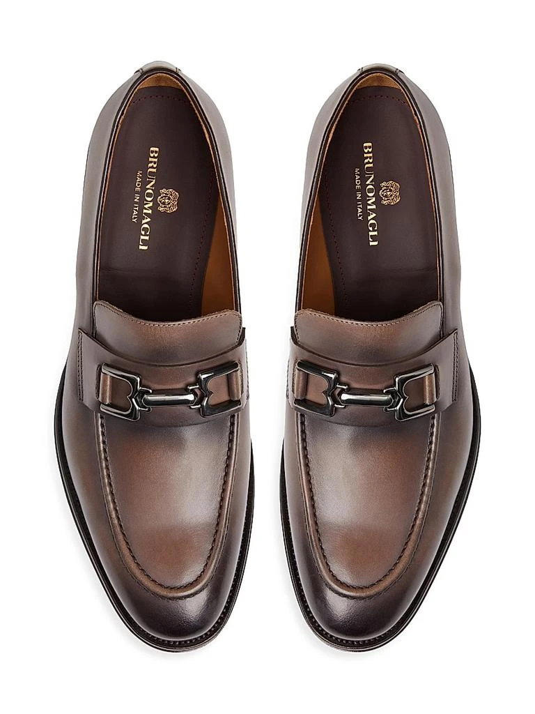 商品Bruno Magli|Alpha Leather Loafers,价格¥2184,第4张图片详细描述