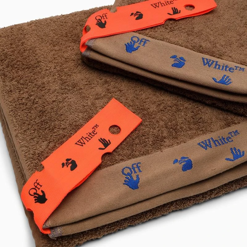 商品OFF-WHITE™ "HOME"|Off-White™ "HOME" Chocolate towels in,价格¥1346,第3张图片详细描述