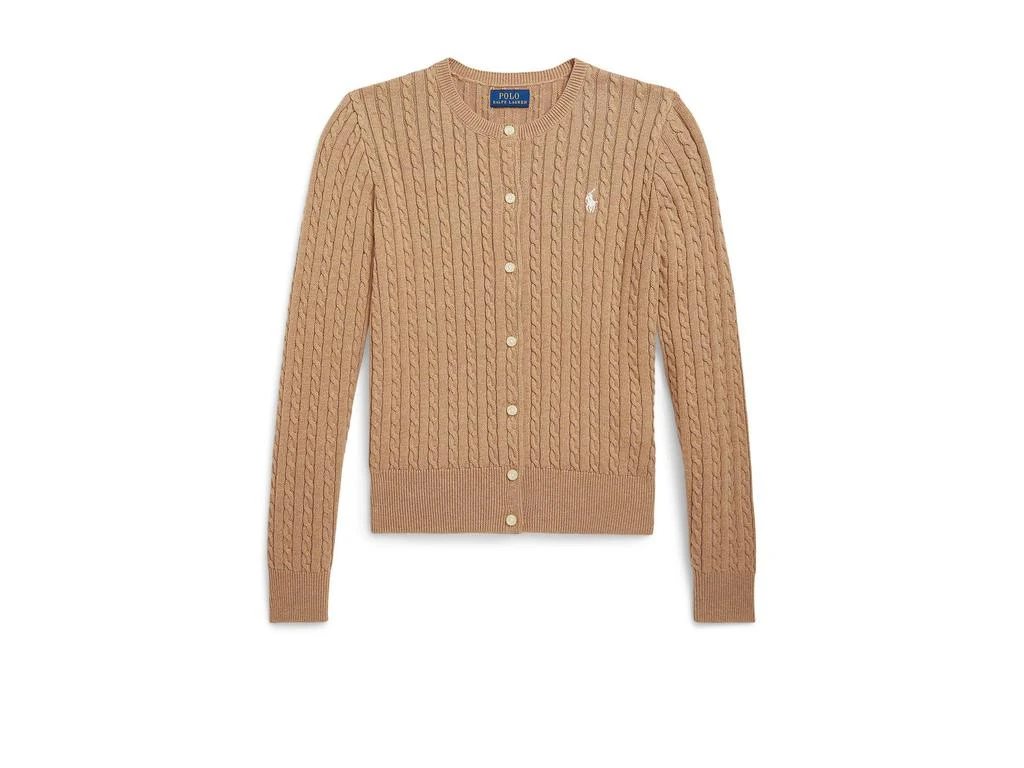 商品Ralph Lauren|Mini-Cable Cotton Cardigan (Big Kid),价格¥430,第1张图片