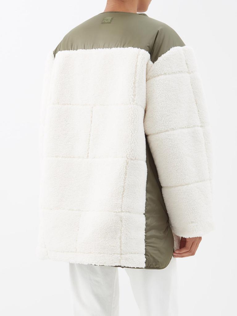 Faux-shearling recycled-fleece jacket商品第5张图片规格展示