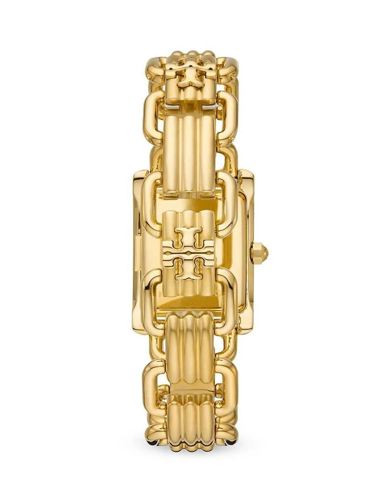 商品Tory Burch|Eleanor Goldtone Stainless Steel Bracelet Watch,价格¥2443,第3张图片详细描述