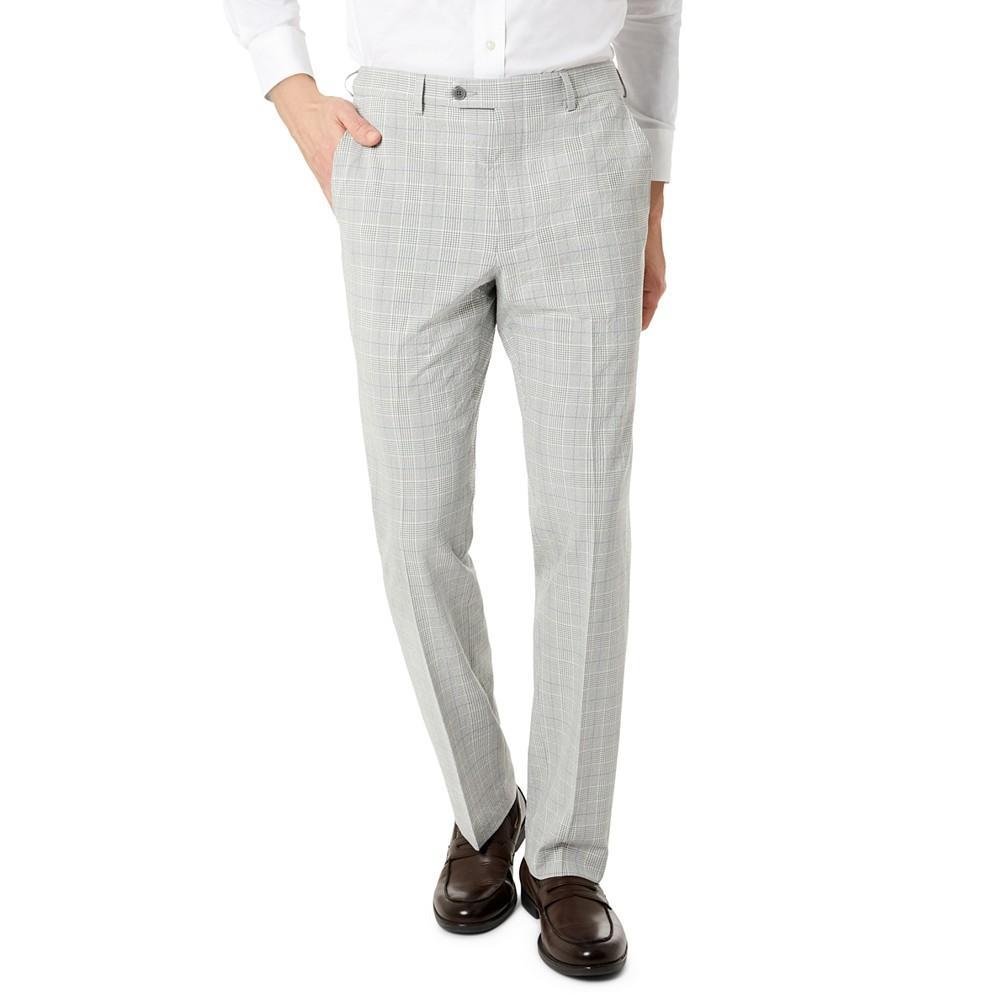 商品Ralph Lauren|Men's Classic-Fit Seersucker Plaid Suit Separate Pants,价格¥221,第1张图片